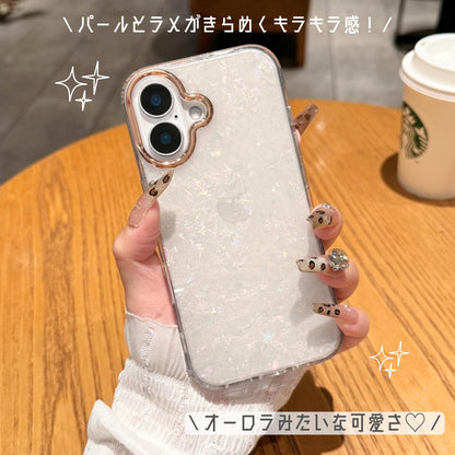 竹下工房 オーロラパールスマホケース LC-100