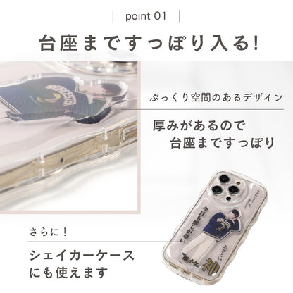 竹下工房 アクリルスタンドが入るスマホケース AC-100